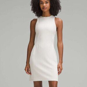 🦄 lululemon athletica White Ribbed Mini Dress